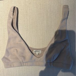 DONNI cotton bralette